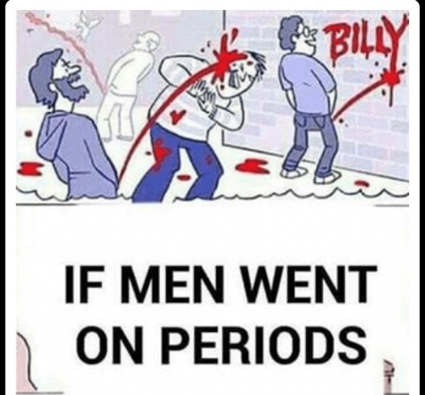 "Transwomen have periods"
