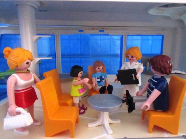 It's the summer holiday season for the Playmobil people in our house...
