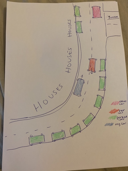 I think I had right of way but (Inc. diagram)