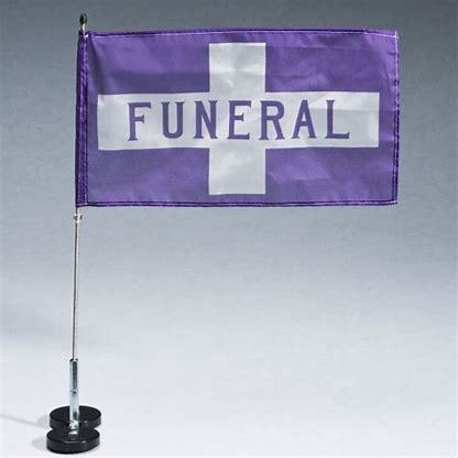 Just been shouted out by funeral party...