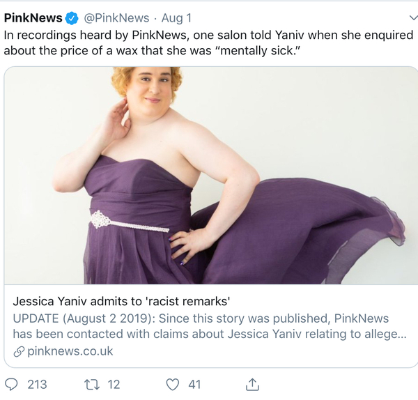 Can we talk about Pink News? Collecting examples of their propaganda.