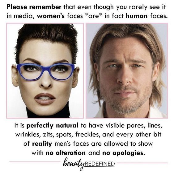 To think some of the celebrities WANT the weird look they have
