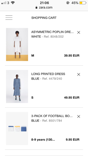 The *other* Zara dress... caught by the hype