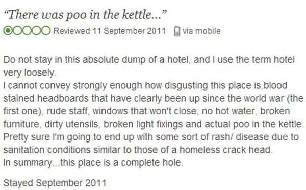 To think this is the most ridiculous one star review?