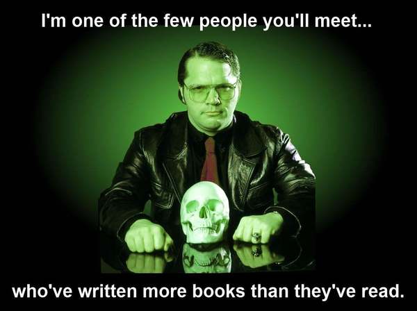 Writing books but not a reader?