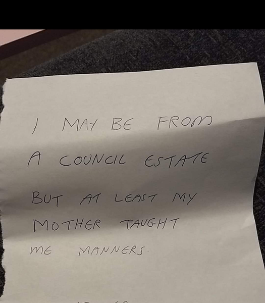 Drying washing on our balcony