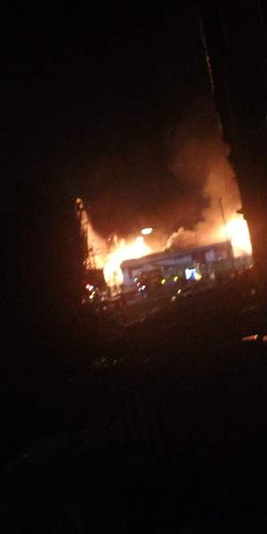 The school is on fire!!