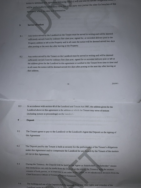 What are my rights? Moving house