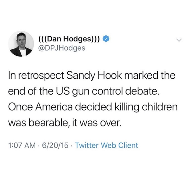Is there much coverage in the UK of the US shootings this weekend?
