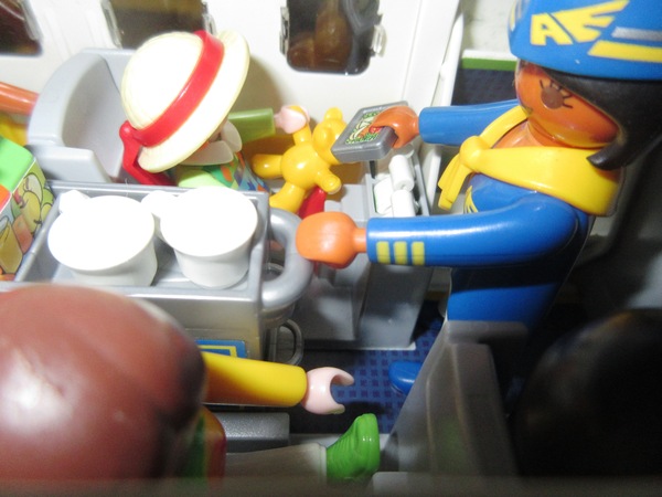 It's the summer holiday season for the Playmobil people in our house...