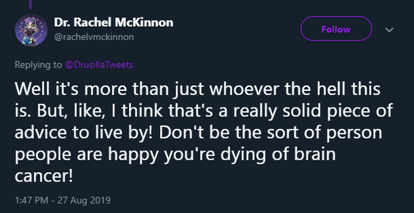 TRA publicly gloats about terminally ill young woman’s diagnosis and impending death