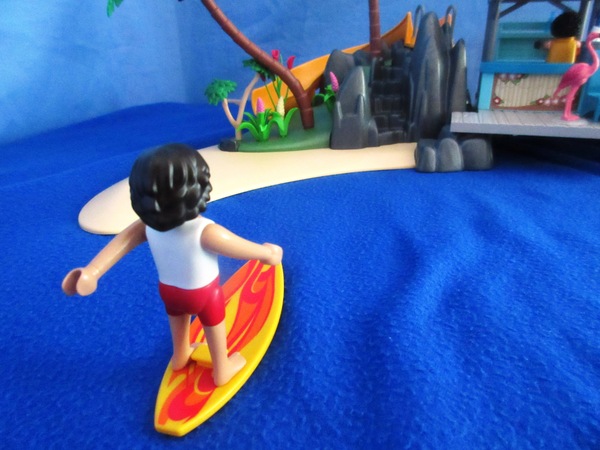 It's the summer holiday season for the Playmobil people in our house...