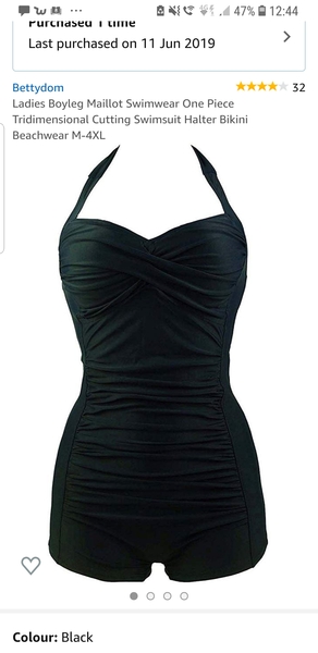 Longer leg swimsuit
