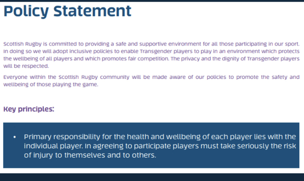 Rugby becomes first sport to make “ultimate statement in equality “