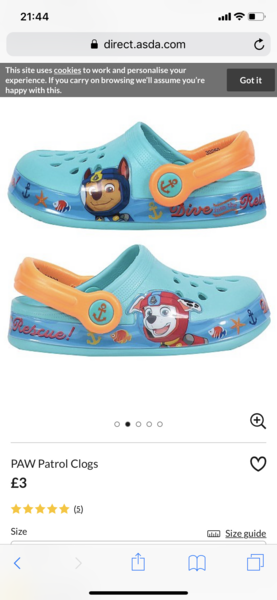 Can you help find a pair of these kids crocs?