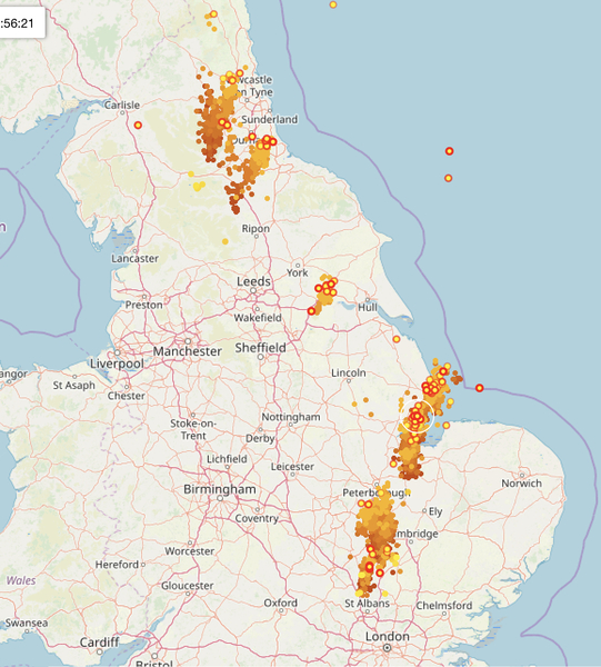 Fourth attempt at letting you know about the storm risk tonight.