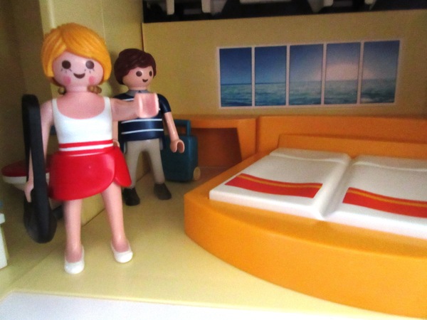 It's the summer holiday season for the Playmobil people in our house...