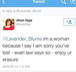 Shon Faye's Strange Rant at Miranda Yardley.