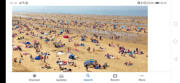 Body boarding at Formby Beach, Southport