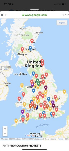 Protests against Brexit.*title edited by MNHQ at OP's request*