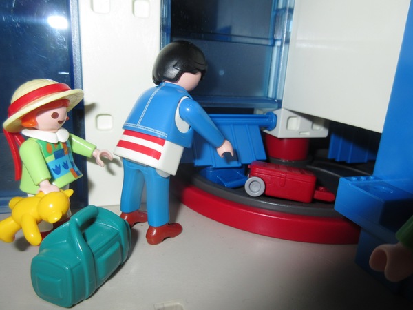It's the summer holiday season for the Playmobil people in our house...