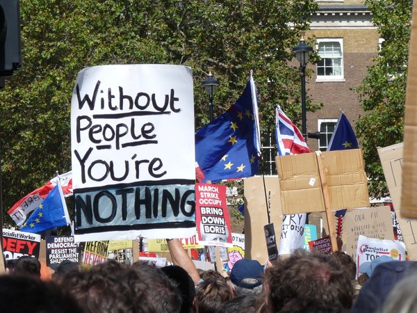 Protests against Brexit.*title edited by MNHQ at OP's request*