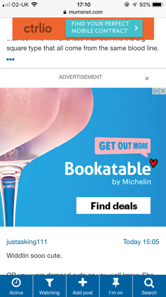Anyone else do a double take at this advert?!