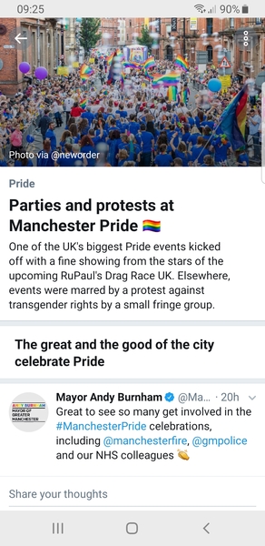 Manchester pride usual 8 plus 3 extra