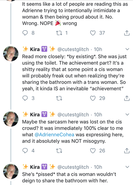 Taking a sword to the toilets