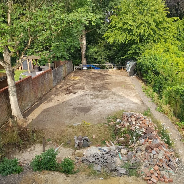 Best stone to use for a temporary patio?