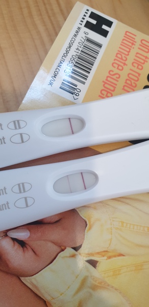 10dpo faint line?