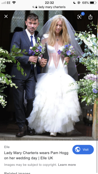 Ellie Goulding's Wedding Dress