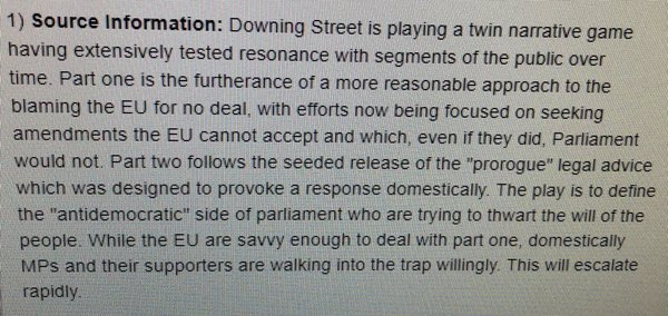 Westminstenders: Prorogation