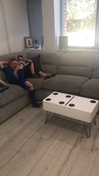 To think that a dino footstool would enhance ANY room