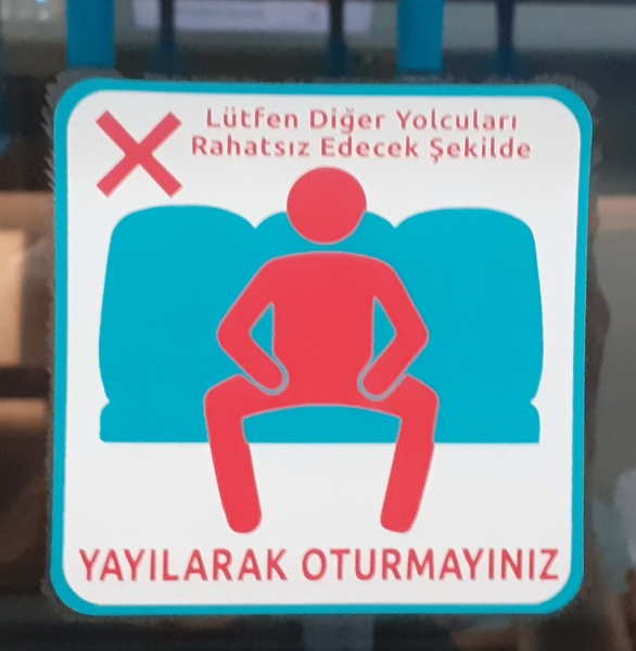 Man-spread on public transport is so unnecessary