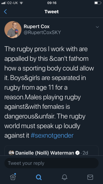 Rugby becomes first sport to make “ultimate statement in equality “