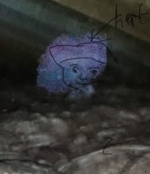 Please tell me this is not a ghost, even though it obviously is and I have to move