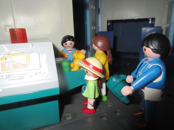 It's the summer holiday season for the Playmobil people in our house...