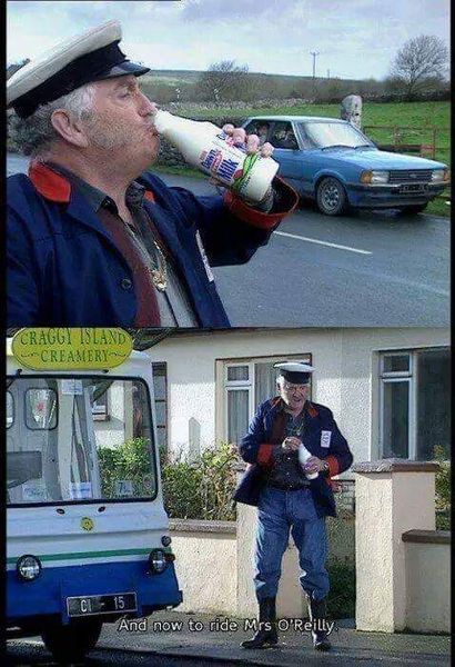 To think using a milkman is good for the environment