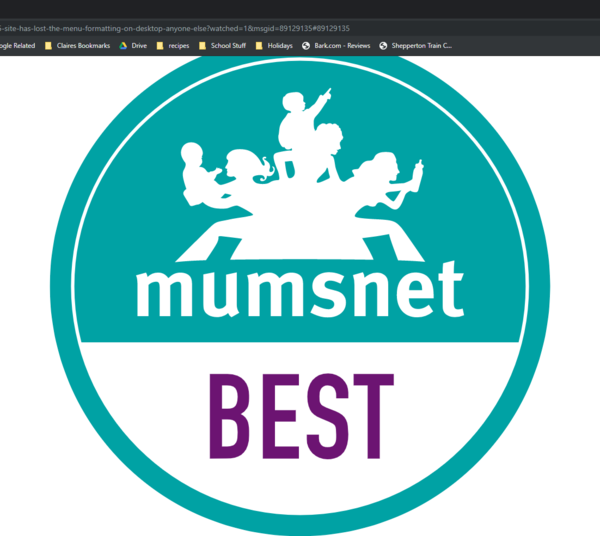 site has lost the menu formatting on desktop - anyone else?