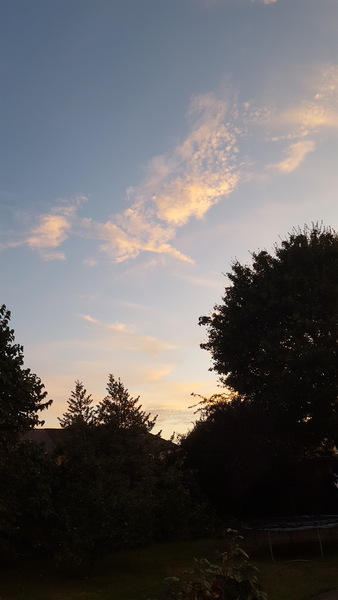 Post a photo of the sky where you live