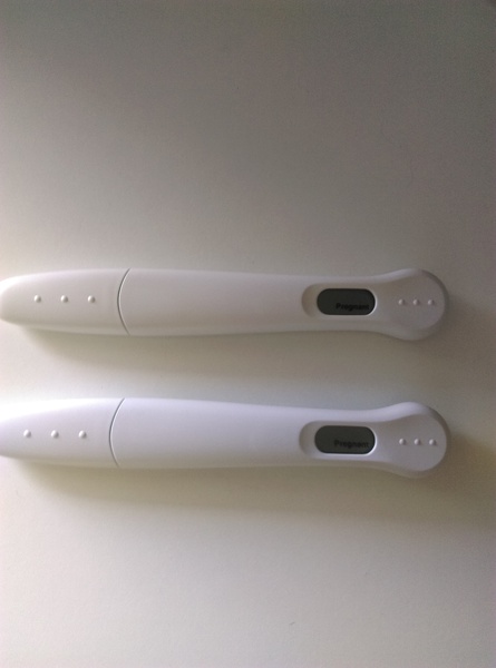 Pregnancy test faint line