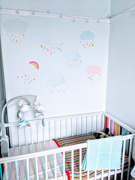 Box room nursery pics