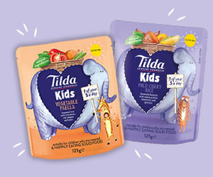 UK MNer with at least one child aged 1-8? Test out Tilda Kids Rice - 1 x £300 voucher to be won!