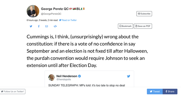 Westministenders: Brexit Preppers Are Traitors Who Don't Believe Enough