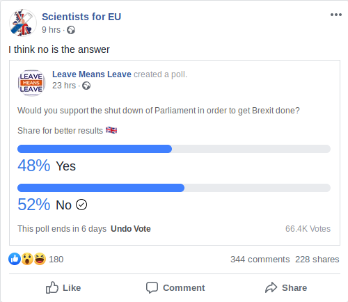 Westminstenders: 30 days to save us all!