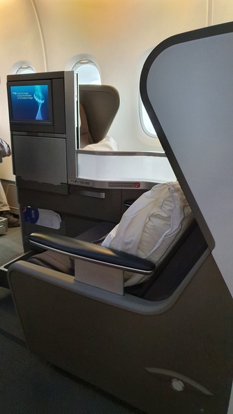 About my flight neighbour?