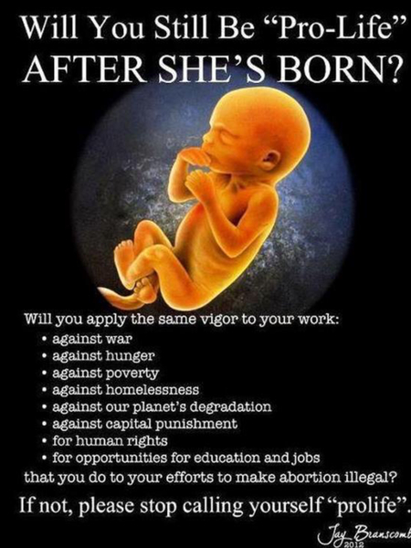 To call out someone on FB for this? *(warning added by MNHQ: concerns abortion)
