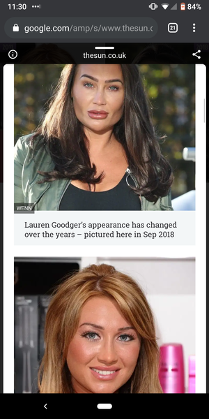 To think some of the celebrities WANT the weird look they have