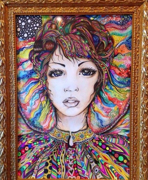To show you all a painting I just bought?